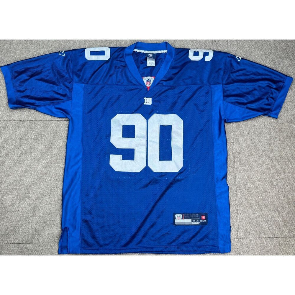 Reebok Onfield Equipment NFL NY Giants #90 Pierre-Paul Football Jersey Size 52